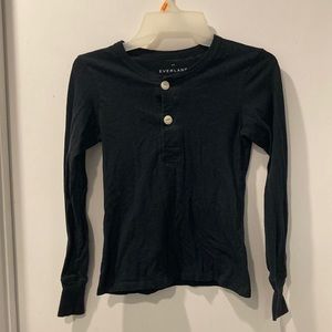 Everlane two button Henley